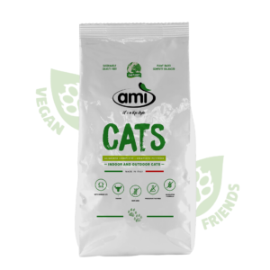 Ami Cats 1.5 кг ПОВНОЦІННИЙ рослинний сухий веган корм для котів