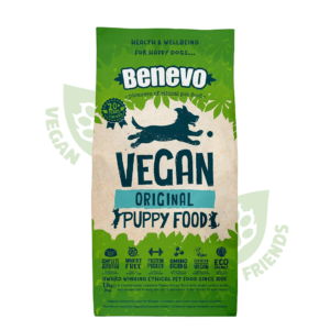 Benevo Original Vegan Puppy Food 1.8 кг ПОВНОЦІННИЙ рослинний сухий веган корм для цуценят