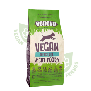 Benevo Original Cat Food 2 кг ПОВНОЦІННИЙ рослинний сухий веган корм для котів