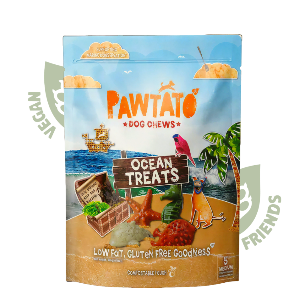 Pawtato DC Ocean Treats MEDIUM 140 г - Середні морські ласощі для собак